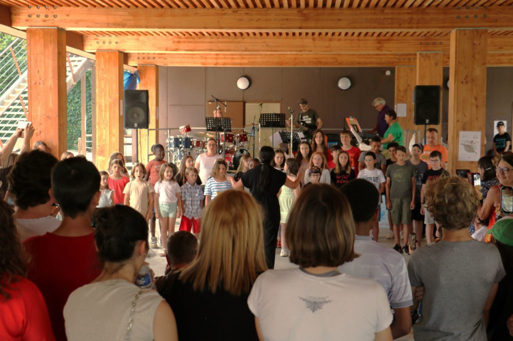 La Formation Musicale en chanson sous l'espace garonne